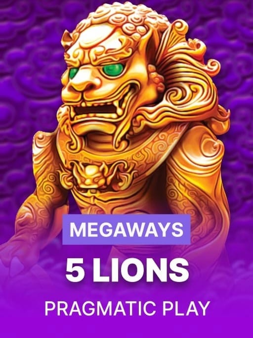 5 Lions Megaways game thumbnail